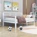 Red Barrel Studio® Birksgate Full Size Wooden Daybed w/ Slats Wood in White | 38 H x 57 W x 79 D in | Wayfair AC7E372BAA9F4ADF9778AF91A68249B4