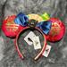 Disney Accessories | Disney Parks Mulan Minnie Mouse Reversible Ears Headband | Color: Blue/Pink | Size: Os