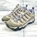 Columbia Shoes | Columbia Tigertooth Trail Shoes Cushioned Gray Leather Hiking Shoe Cross Terrain | Color: Gray/Purple | Size: 5.5