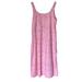 Columbia Dresses | Columbia Professional Fishing Gear Tank Dress/Sundress (Small) Pink White | Color: Pink/White | Size: S