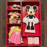 Disney Toys | Disney Parks Minnie Mouse Magnetic Dress Up Set | Color: Pink/Red | Size: Osg