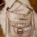 Coach Bags | Coach Leather Shoulder Bag! | Color: Silver | Size: Os