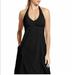 Athleta Dresses | Athleta Black Halter Athletic Workout Dress With Pockets | Color: Black | Size: 0