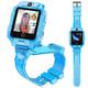 Watch Phone T10 Kinder Smart Watch, Smart Watch für Kinder mit GPS-Tracker, 4G Video & Telefonanruf mit 360° Drehung, Kinder GPS-Uhr für 4–12 Jahre Neujahr & Geburtstagsgeschenk (blau T10)