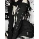 Orifice Goth Streetwear Mall Hoodies pour femmes Goth Punk Halloween Harajuku Hollow Out Hipster