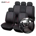 Housses de siège de voiture de style ballon de football tissu jacquard accessoires intérieurs