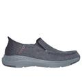 Skechers Men's Slip-ins: Parson - Dewitt Sneaker | Size 11.5 Extra Wide | Charcoal | Textile/Leather