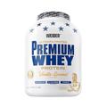 Weider Premium Whey Protein Pulver, unverschämt leckeres Eiweißpulver mit Whey Isolat für Muskelaufbau mit hohem Anteil an EAA, BCAA und freiem L-Glutamin, perfekte Löslichkeit, Vanilla-Karamel, 2,3kg