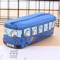 Tools For Men Who Have Everything students Kids Cats School Bus pencil case bag office stationery bag FreeShipping Unique Gifts for Him
