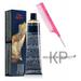 12/22 Wella KOLESTON PERFECT ME+ Professionals Permanent Creme Color Haircolor Cream Hair Color Dye Colour Newest 2023-2024 Version - Pack of 3 w/ SLEEK PINK Argan Comb