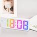 Big Holiday 50% Clear! Digital Alarm Clock With Alarm LED Bedroom Alarm Clocks Brightness Snooze USB Plug Or Powered By Battery(not Include) Gifts