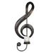 Music Note Decorate Candle Holder Metal Musical Symbol Decoration Wall Mounted Tea Light Candle Rack Christmas Decorations Gifts for man woman Candle Holders Decor for Home Office Classroom