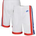 Youth Nike White Brooklyn Nets Hardwood Classics Swingman Shorts