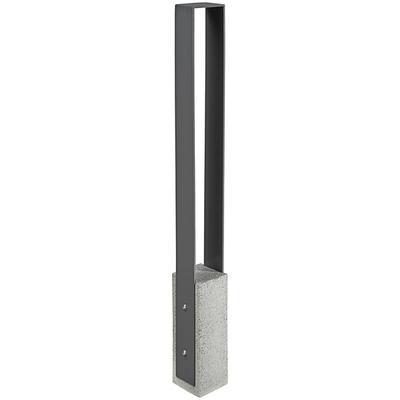 Wausau Tile Collaboration Series 42 1/4" Short Squared Vault Bike Rack