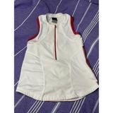 Nike Tops | Nike Dri-Fit Women’s Running Tank Top White With Red Trim Gym Training Xs Pocket | Color: White | Size: Xs