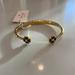 Kate Spade Jewelry | Kate Spade Spades & Studs Bracelet | Color: Black/Gold | Size: Os