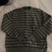 Polo By Ralph Lauren Sweaters | Euc Size Large Men’s Grey Wool Striped Sweater | Color: Gray/Green | Size: L