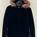 Ralph Lauren Jackets & Coats | Lauren Velvet Jacket With Hood | Color: Black | Size: S