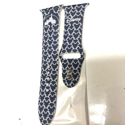 Disney Accessories | 45mm Mickey Mouse Ears Disney Apple Watch Band Series 8 | Color: Blue/Gray | Size: 45mm M/L