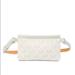 Michael Kors Accessories | Michael Kors Mk Vanilla Signature Logo Belt Wallet Large Waist Pouch Bag | Color: White | Size: Os
