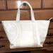 Tory Burch Bags | Crme/ White Tory Burch Large Canvas Travel Tote Bag | Color: White | Size: Os