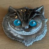 Disney Accessories | Cheshire Cat Belt Buckle Hot Topic | Color: Silver | Size: Os