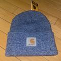 Carhartt Accessories | - New Stock Blue Heather Carhartt Watch Hat Cap Beanie Hat *New* | Color: Blue/White | Size: Os
