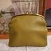 Coach Bags | Bonnie Cashin For Coach Handheld Clutch Pouch Cashin/Carry Leather | Color: Green/Yellow | Size: Os