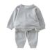 Baby Boy Dress Set Toddler Summer Clothes for Boys Wear Kids Knitted Outfits Ribbed Set Baby Tracksuit Clothes Sports Toddler Sweatshirt+Pants 2PCS Girls Boys Boys Outfits&Set Christmas Pants Baby Boy