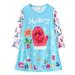 QIPOPIQ Girls Clothes Clearance Toddler Baby Kids Girls Christmas Dress Party Princess Dress Print Clothes