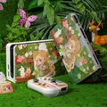 Forest Girl-Étui OLED pour Nintendo Switch coque rigide fendue pour PC boîtier de console de jeu