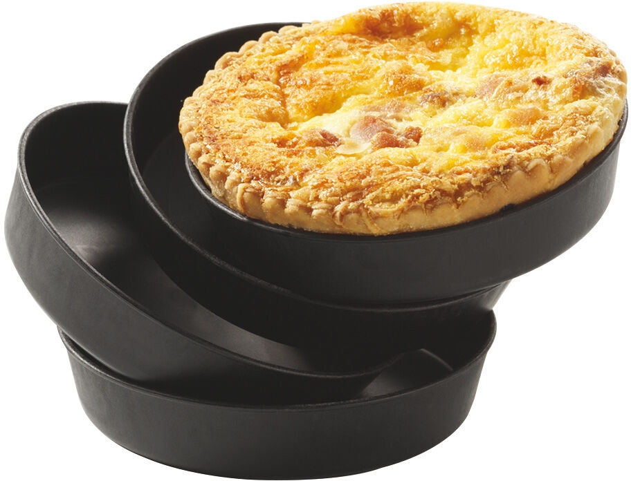 Matfer Exoglass 12 Millasson-Formen, Höhe 2 cm, 10 cm (345110) Image