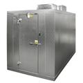 Norlake KLB8768-C Kold Locker Indoor Walk-In Cooler w/ Right Hinge Door - Top Mount Compressor, 6' x 8' x 8' 7"H, Floor