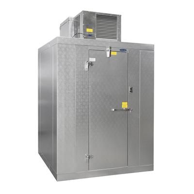 Norlake KODF771010-C RH 10' x 10' Outdoor Walk-In Freezer w/ Top-Mounted Compressor - Floor