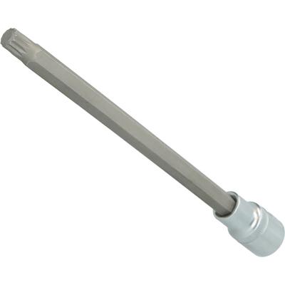 Brilliant Tools 1/2' Vielzahn-Bit-Stecknuss, 200 mm lang, M10 Bit-Schraubendreher,Steckschlüsseleinsatz BT022961 Image