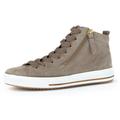 Keilsneaker GABOR "FLORENZ" Gr. 39, grün (khaki) Damen Schuhe Sneakerboots Skaterschuh Schnürboots Schnürstiefeletten