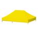 Arlmont & Co. Amatul Replacement Top Cover Roof in Pink/White/Yellow | 40.8 H x 144 W x 96 D in | Wayfair C3953EBABDFD4E5E980E689988981ADC