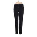 Gap Jeans - Mid/Reg Rise Skinny Leg Denim: Black Bottoms - Women's Size 27 - Black Wash