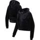 "Sweat à capuche entièrement zippé en velours noir triple Pro Standard Brooklyn Nets pour femmes - Homme Taille: S"