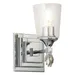 Lucas McKearn Vetiver Flame Finial Wall Sconce - BB1022PC-1-F1S
