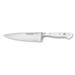 WÜSTHOF Wüsthof Classic White 8" Chef's Knife Plastic/High Carbon Stainless Steel in Black/Gray | 6.3" | Wayfair 1040200116