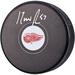 David Perron Detroit Red Wings Autographed Hockey Puck