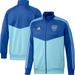 Men's adidas Blue Boca Juniors DNA Raglan Full-Zip Track Jacket