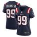 Women's Nike Jamie Collins Sr. Navy New England Patriots Home Game Player Jersey
