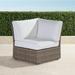 Ashby Corner Chair with Cushions in Putty Finish - Coachella Jewel - Frontgate