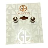 Giani Bernini Jewelry | Gianni Bernini-Ball Stud Earrings (8mm) In 18k Gold Over Sterling Silver | Color: Silver | Size: 8mm