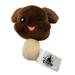 Disney Toys | Disney Parks Wishables Mickey Ice Cream Bar Plush Series 1 Tiny Brown Star | Color: Brown/Cream | Size: Osbb