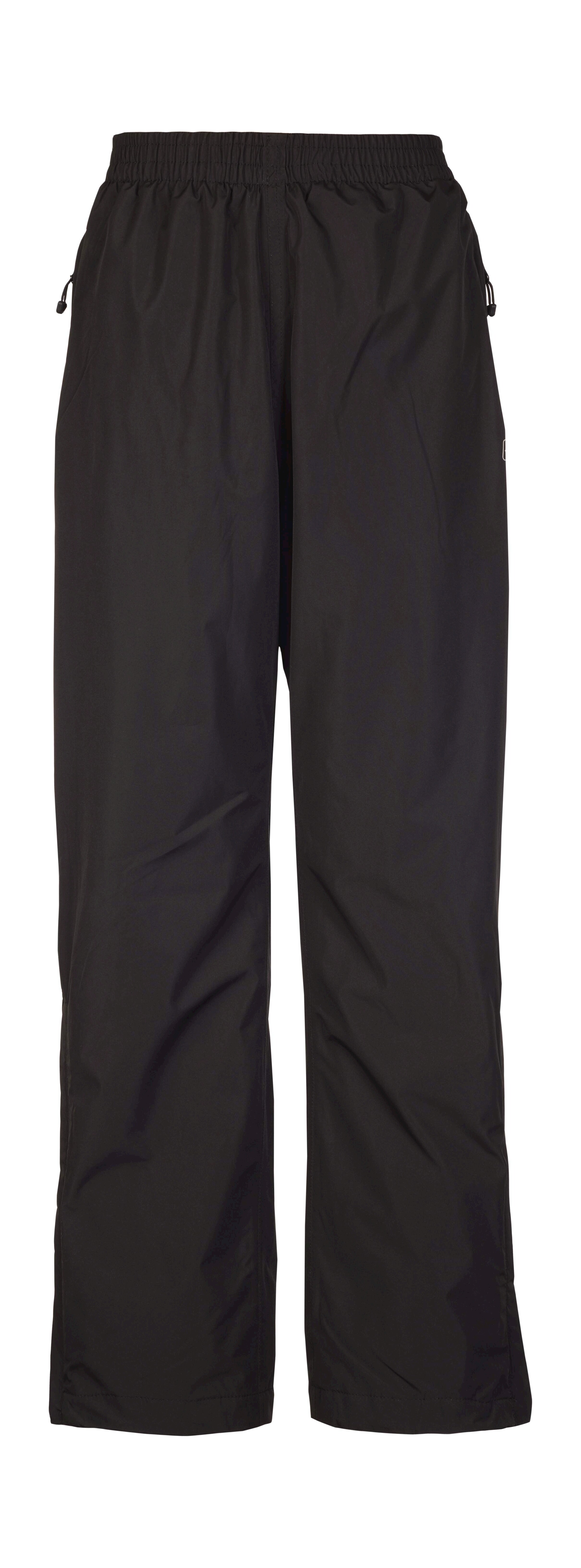 Regenhose KILLTEC "Airiko Jr", Kinder, Gr. 152, Normalgrößen, schwarz, Oberstoff: 100% Polyester, Futter: 100% Polyester, Hosen, Wasserdichte, packbare Kinder-Regenhose mit reflektierenden Details Image