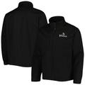 Men's Dunbrooke Black Minnesota Vikings Journey Workwear Tri-Blend Full-Zip Jacket
