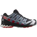 SALOMON Herren Trailrunningschuhe SHOES XA PRO 3D v8 GTX Black/Fird/Faded, Größe 44 in Grau